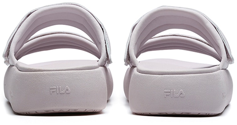 FILA斐樂 Donut 厚底 運動拖鞋 女款 丁香灰 Lookbook FILA斐樂 Donut 厚底 運動拖鞋 女款 丁香灰