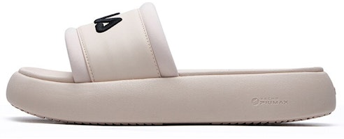 (Women) FILA Donut Leisure Slippers Nude F12W124622FLS (Women) FILA Donut Leisure Slippers Nude F12W124622FLS