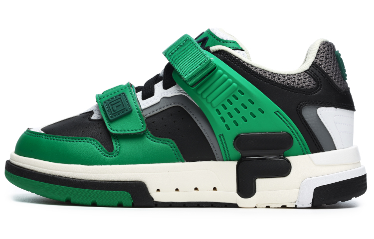 (Women) FILA Doppio Low 'Black Oil Green' F12W241206FBJ