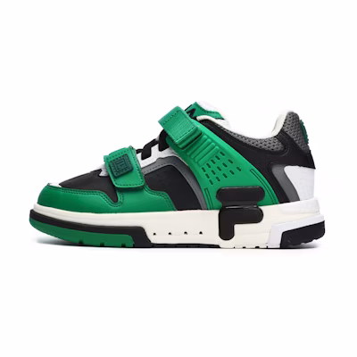 (W) FILA Doppio Low 'Black Oil Green'