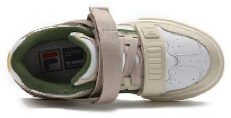 FILA斐樂 DOPPIO 舒適百搭 簡約 耐磨 中筒 板鞋 女款 白棕色 Lookbook FILA斐樂 DOPPIO 舒適百搭 簡約 耐磨 中筒 板鞋 女款 白棕色