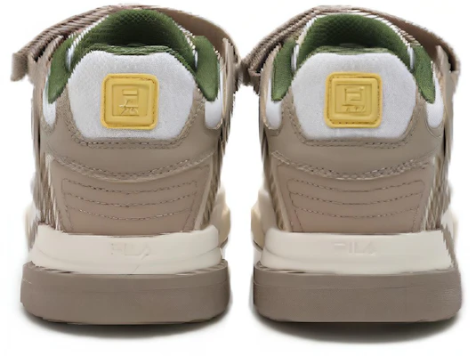 FILA斐樂 DOPPIO 舒適百搭 簡約 耐磨 中筒 板鞋 女款 白棕色 Shop FILA斐樂 DOPPIO 舒適百搭 簡約 耐磨 中筒 板鞋 女款 白棕色