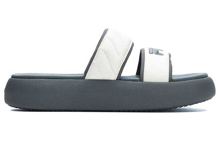 Order FILA斐樂 運動拖鞋 女款 白灰