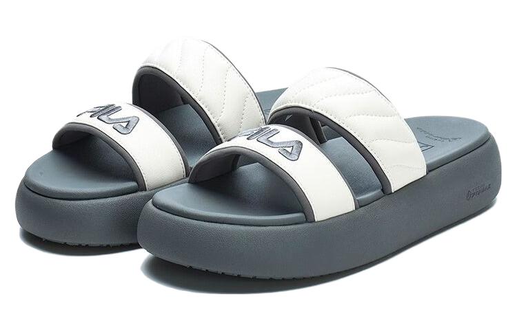 Lookbook FILA斐樂 運動拖鞋 女款 白灰