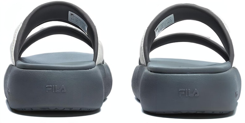 FILA斐樂 運動拖鞋 女款 白灰 Shop FILA斐樂 運動拖鞋 女款 白灰