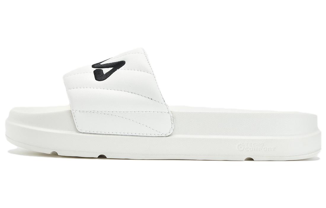 (Women) FILA Drifter Bold Slides 'White Black' F12W322501FGD