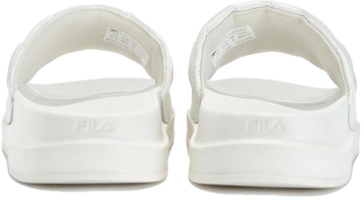 (W) FILA Drifter Bold Selipar 'Putih Hitam' F12W322501FGD Shop (W) FILA Drifter Bold Selipar 'Putih Hitam' F12W322501FGD