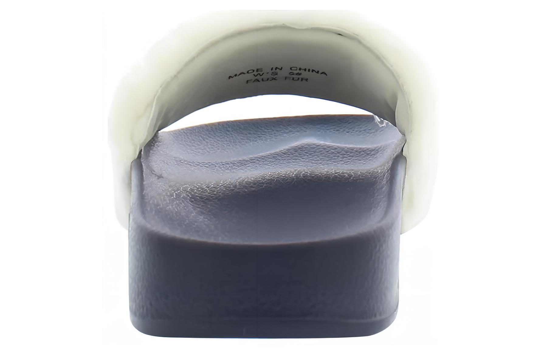 (W) FILA Drifter Furry Collegiate Slide 'Black White' 圖 4