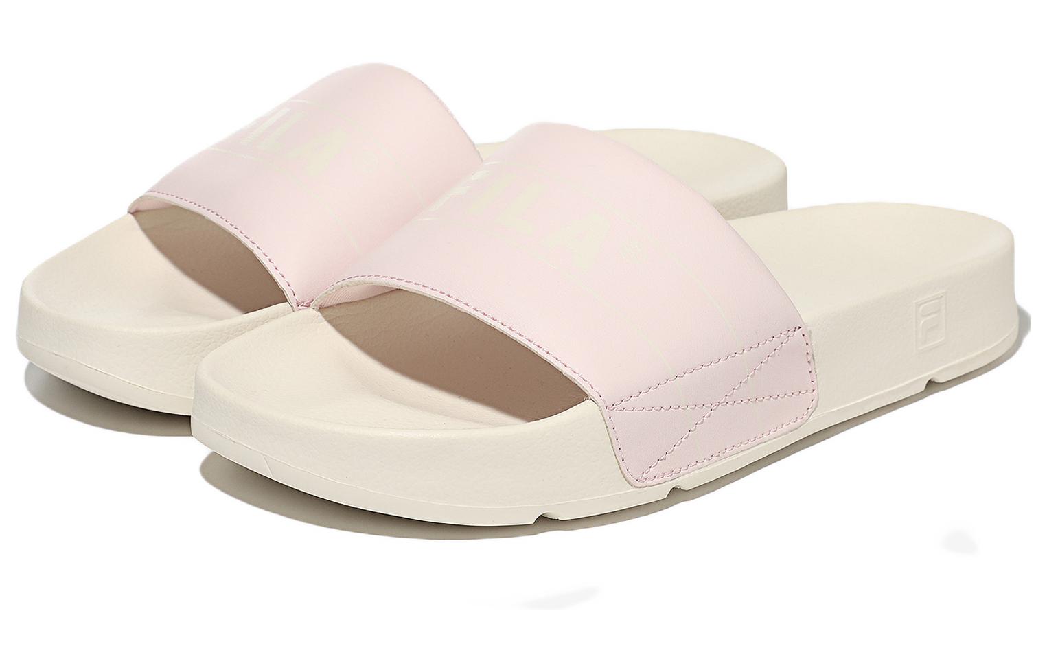 Order Fila 斐樂 Drifter Lines 休閒運動拖鞋 女款 粉咖色 韓版