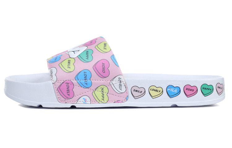 (Women) FILA Drifter Series Valentine's Day Pink/White 1SM00728_154