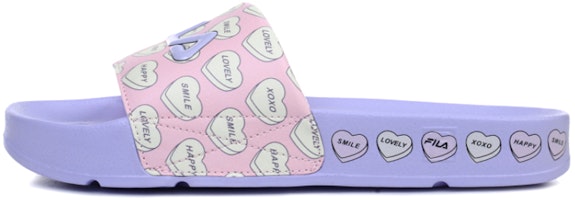 (Women) FILA Drifter Series Valentine's Day Purple 1SM00728_694 (Women) FILA Drifter Series Valentine's Day Purple 1SM00728_694