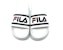 (W) FILA Drifter Slide 'Putih Hitam' 10109341FG