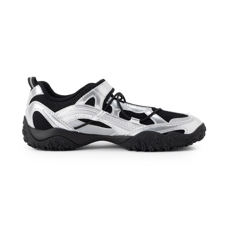 Shop (W) FILA ECHAPPE VC V2 運動鞋 黑色金屬款式 FS261OD03X045-001