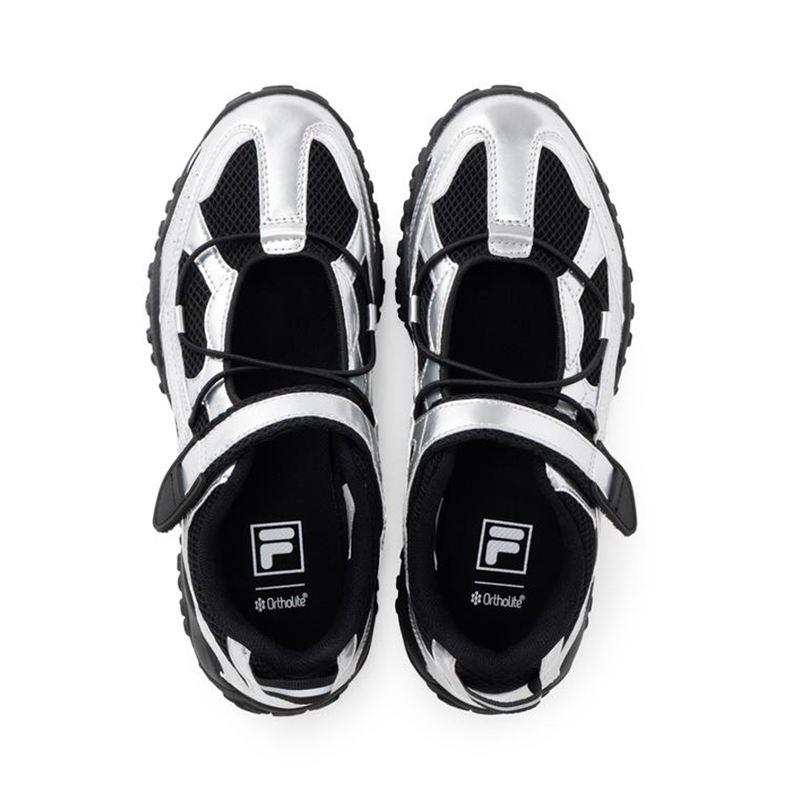 Sizing (W) FILA ECHAPPE VC V2 運動鞋 黑色金屬款式 FS261OD03X045-001