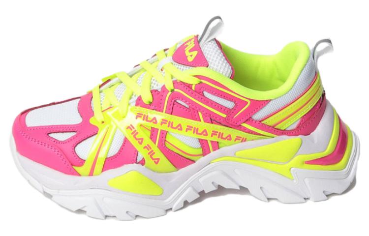 (Women) FILA Electrove 'White Pink Yellow' 5RM01971-140