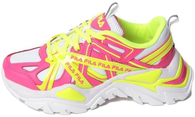 (W) FILA Electrove 白粉黄 女款运动鞋 5RM01971-140 Buy (W) FILA Electrove 白粉黄 女款运动鞋 5RM01971-140