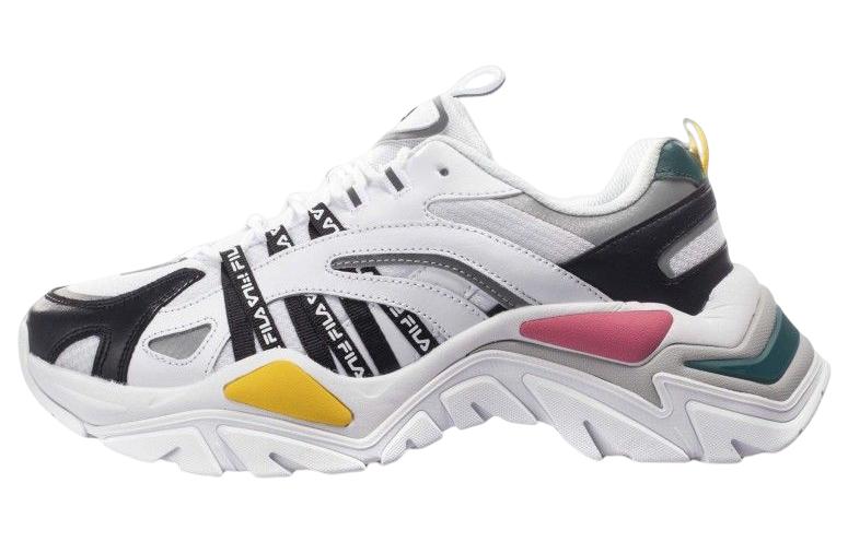 (Women) FILA Electrove Shoes 'White Black' 5RM01250-116