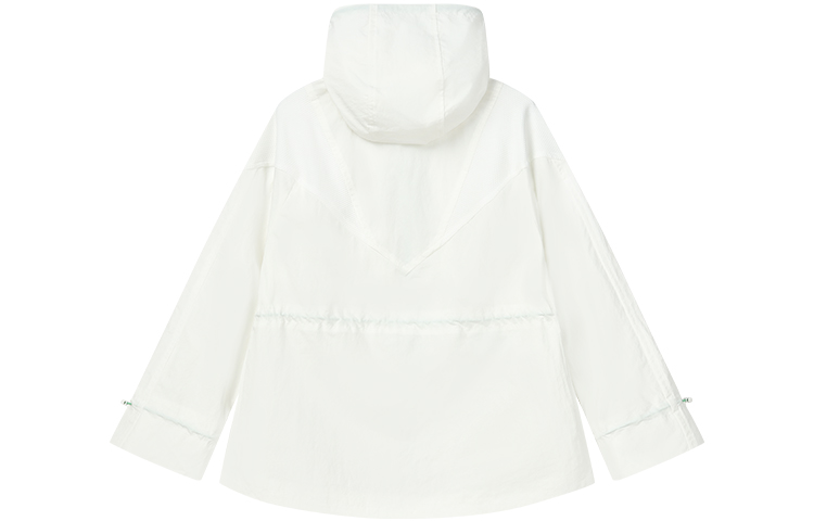 (Women) FILA Emerald Casual Woven Hooded Jacket White F11W214705FWT 圖 3