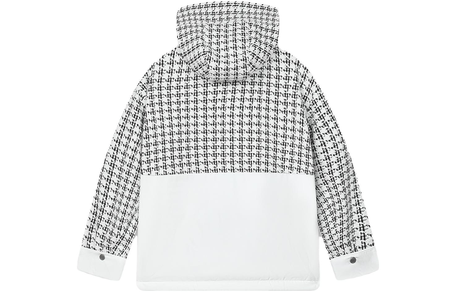 (Women) FILA Emerald Patchwork Hooded Casual Jacket  All-Over Print. F11W414901F-ZA 圖 3