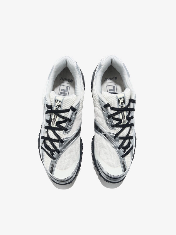 Shop (W) 휠라 이쉐이프 V2 실버 화이트/블랙/그레이 11001XM02367H102