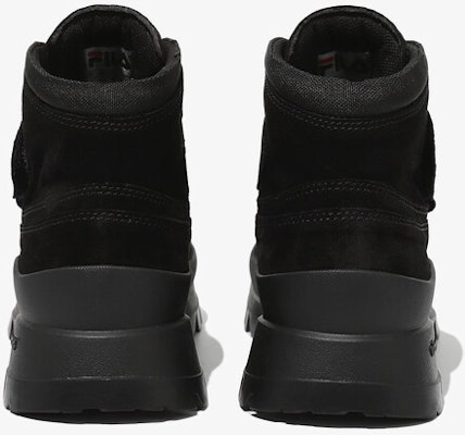 (Women) Fila F Plus Drill Boots BLACK BLACK BLACK 2000FO253BT99X001001 Details for (Women) Fila F Plus Drill Boots BLACK BLACK BLACK 2000FO253BT99X001001