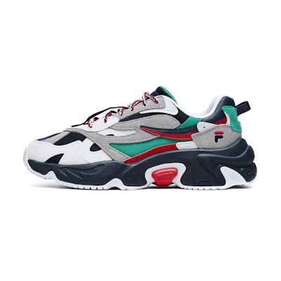 (W) FILA FACETASM Fusion 'Raccoon White Blue'