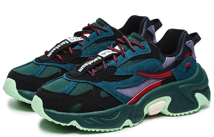 Order (W) FILA FACETASM コラボ Fusion ラクーン (黒/緑) T12W234101FBB