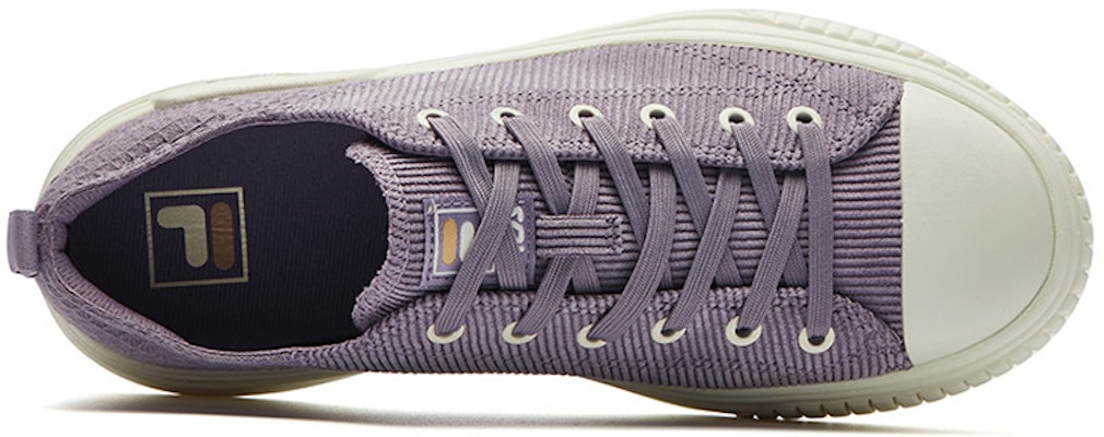 (W) FILA コートロウ カジュアルシューズ (パープル) F12W134343FSF Shop (W) FILA コートロウ カジュアルシューズ (パープル) F12W134343FSF