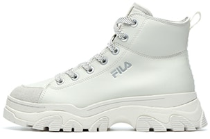 (Women) FILA Fashion High-Top Outdoor Boots 'Silver Green' F12W144403FSG (Women) FILA Fashion High-Top Outdoor Boots 'Silver Green' F12W144403FSG