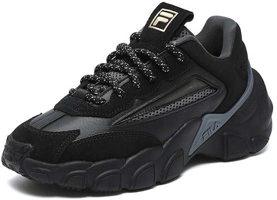 (W) FILA ローカットスニーカー グレー/ブラック F12W144120FBC Order (W) FILA ローカットスニーカー グレー/ブラック F12W144120FBC
