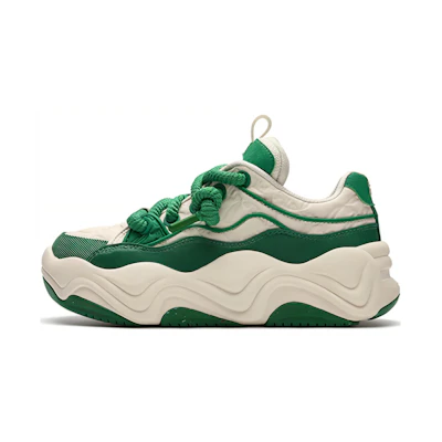 (W) FILA Fashion Skate Shoes 'White Green'