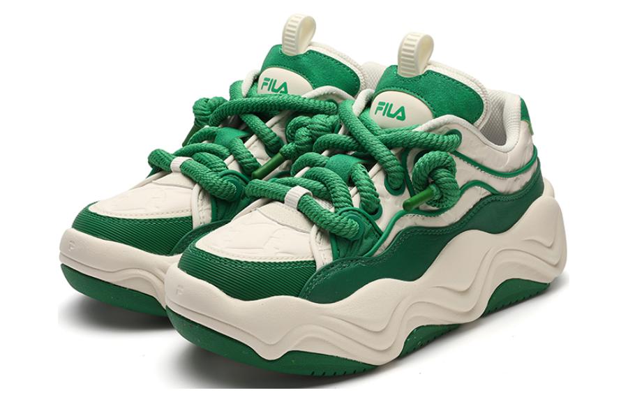 Lookbook (W) FILA时尚滑板鞋 '白绿' F12W341202FWF
