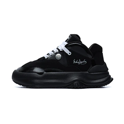 (W) FILA Fashion Sneakers Low-Top Running Shoes Black