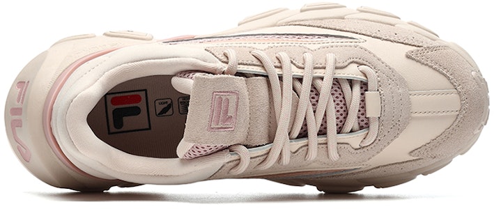 (W) FILA Kasut Fesyen Rendah Top Warna Nude F12W144120FWP Lookbook (W) FILA Kasut Fesyen Rendah Top Warna Nude F12W144120FWP