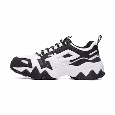 (W) FILA Ade Low Running Shoes Red/White