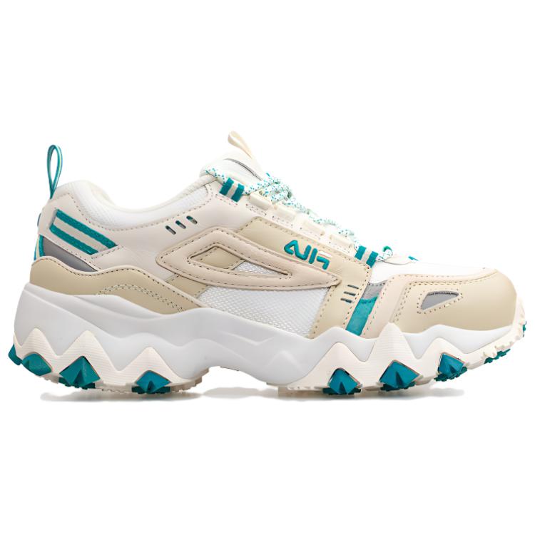(W) FILA Fellow Running Shoes Brown/White/Green 圖 2