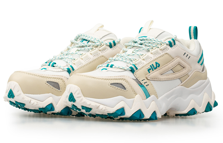 (W) FILA Fellow Running Shoes Brown/White/Green 圖 3
