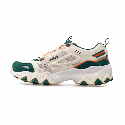 (W) FILA Fellow Running Shoes White/Green/Grey