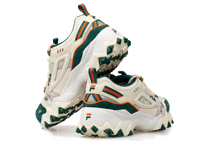 (W) FILA Fellow Running Shoes White/Green/Grey 圖 4