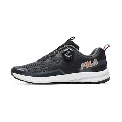 (W) FILA Fence Outdoor Low-Top Running Shoe Black