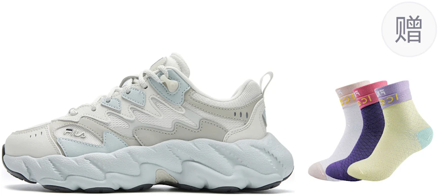 (Women) FILA Fern 2 Retro Casual Sneakers White/Grey - Stylish & Comfortable F12W541135FCR Buy (Women) FILA Fern 2 Retro Casual Sneakers White/Grey - Stylish & Comfortable F12W541135FCR