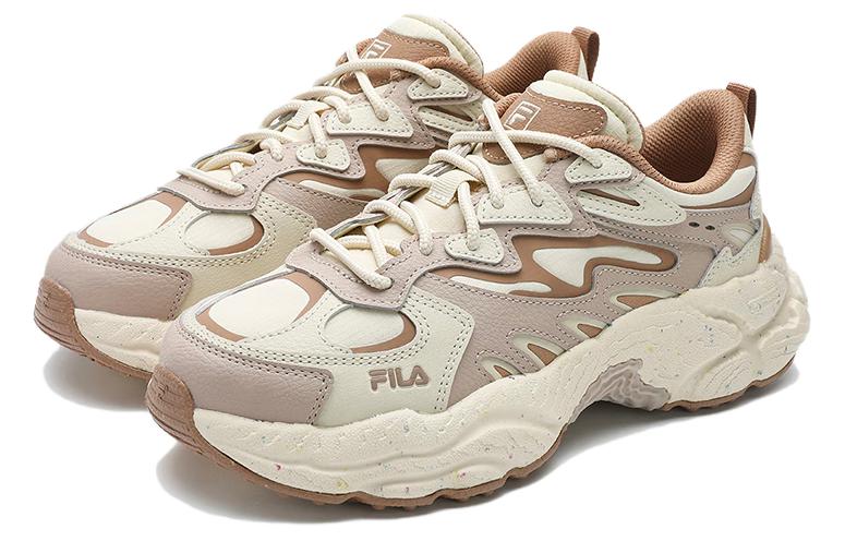 Lookbook FILA斐樂 Fern 舒適百搭 耐磨 低筒 老爹鞋 女款 米色