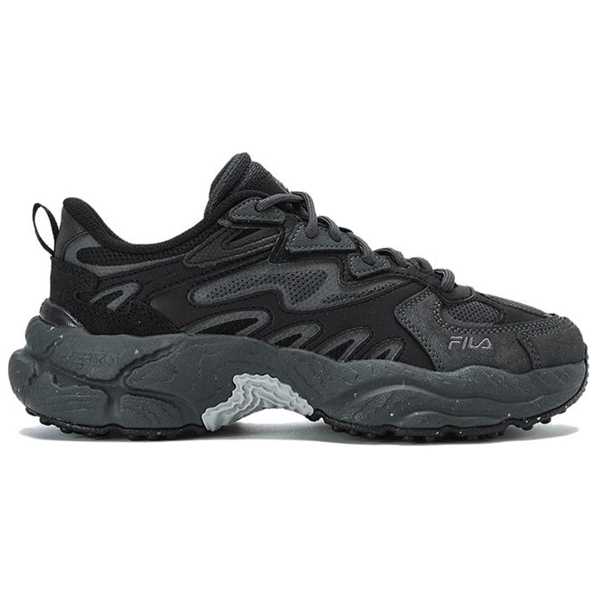 Order FILA斐樂 舒適百搭 時尚 耐磨防滑 低筒 老爹鞋 女款 灰黑色