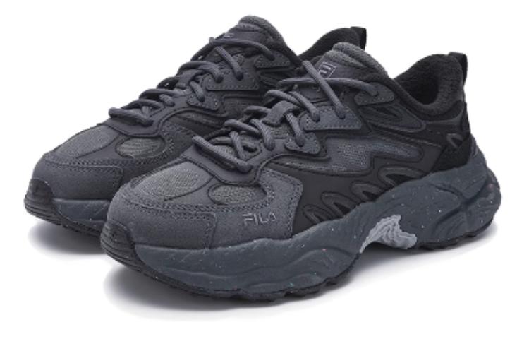 Lookbook FILA斐樂 減震防滑 低幫 生活休閒鞋 女款 黑色