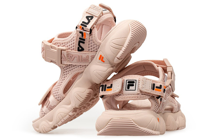 Shop (W) FILAジャガー スポーツピンク サンダル T12W024501FBL