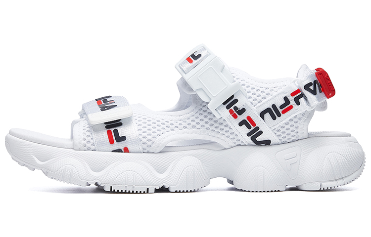 (Women) FILA FILA Jagger Sports White Sandals T12W024501FWT