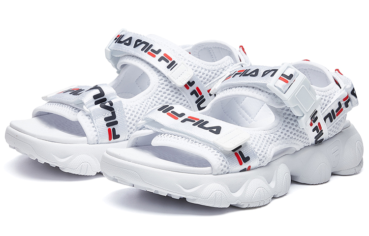 (W) FILA FILA Jagger Sports White Sandals 圖 2