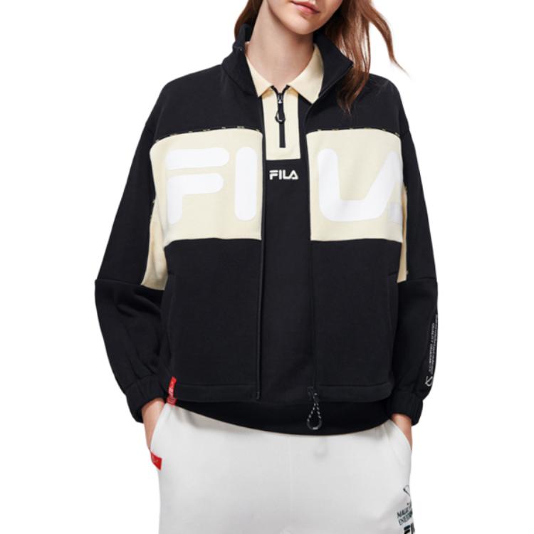 Shop (W) Chaqueta Retro con Cremallera FILA Originale - Doble Tono, Azul Marino. F11W319502F-NV