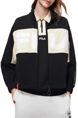 (W) Chaqueta Retro con Cremallera FILA Originale - Doble Tono, Azul Marino. F11W319502F-NV Shop (W) Chaqueta Retro con Cremallera FILA Originale - Doble Tono, Azul Marino. F11W319502F-NV