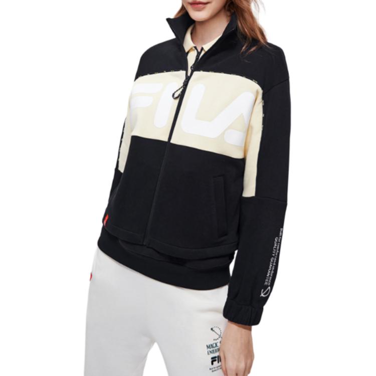 Purchase (W) Chaqueta Retro con Cremallera FILA Originale - Doble Tono, Azul Marino. F11W319502F-NV